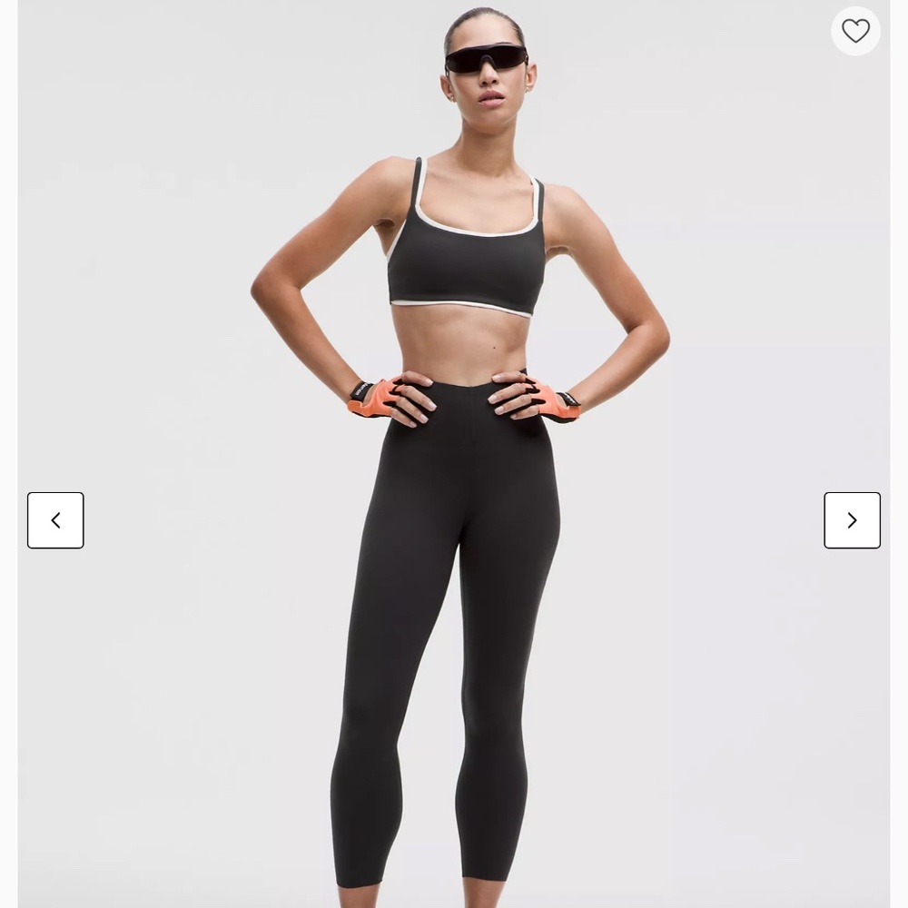 Lululemon Glow Up HR Crop 23” NWT